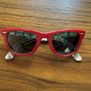 Ray-Ban Red Sunglasses